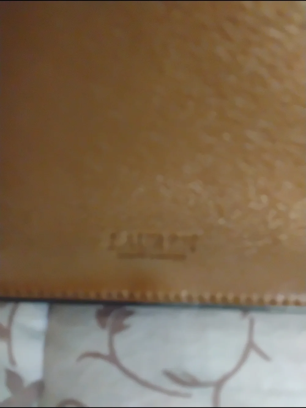 Ralph Lauren Brown Leather Chain Shoulder Bag